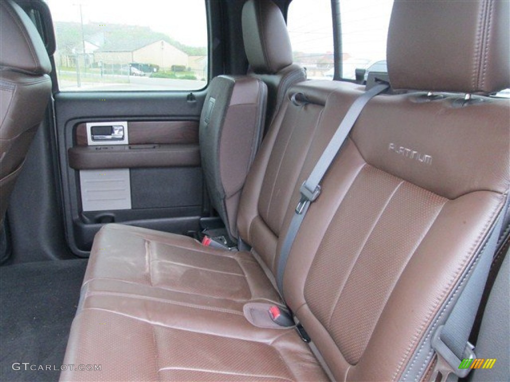 2010 F150 Platinum SuperCrew 4x4 - Sterling Grey Metallic / Sienna Brown Leather/Black photo #19