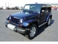 True Blue Pearl - Wrangler Sahara 4x4 Photo No. 2