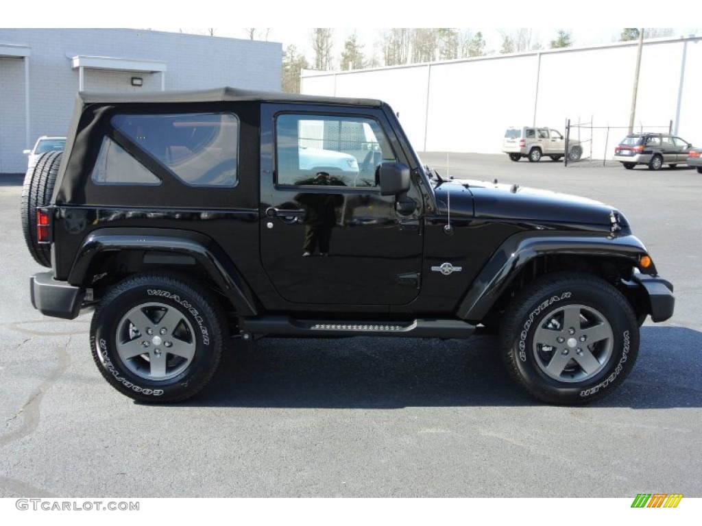 Black 2013 Jeep Wrangler Oscar Mike Freedom Edition 4x4 Exterior Photo #78845264