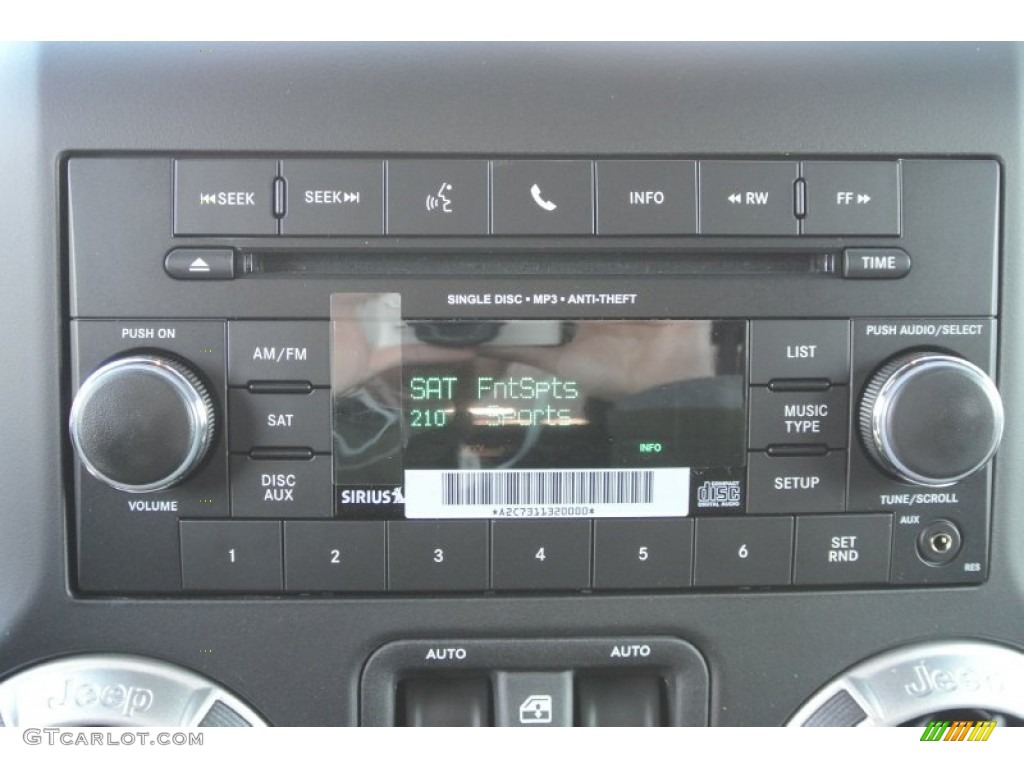 2013 Jeep Wrangler Oscar Mike Freedom Edition 4x4 Audio System Photos