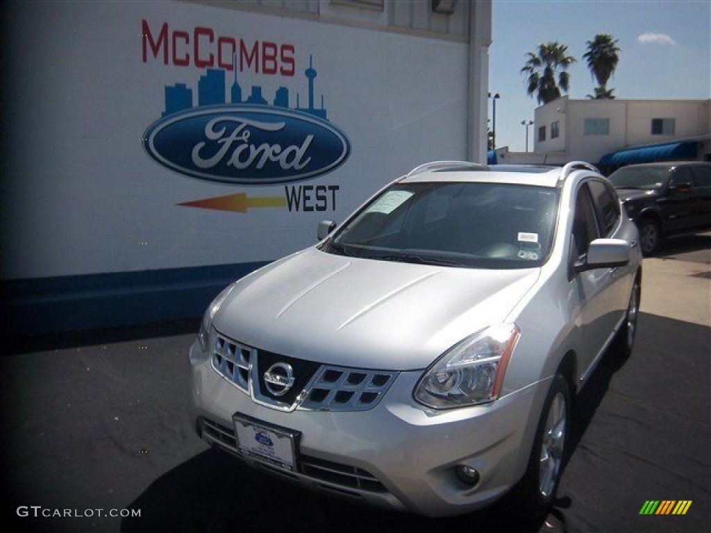 2011 Rogue SL - Silver Ice Metallic / Black photo #1