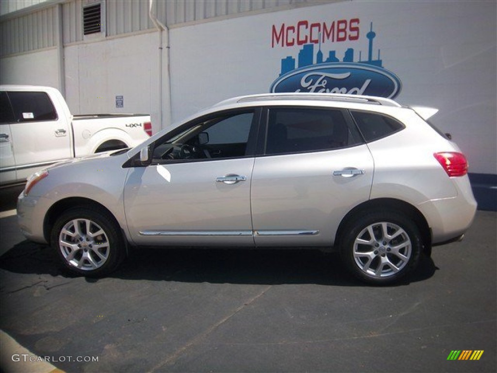 2011 Rogue SL - Silver Ice Metallic / Black photo #8