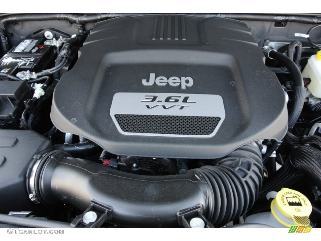 2013 Jeep Wrangler Oscar Mike Freedom Edition 4x4 3.6 Liter DOHC 24-Valve VVT Pentastar V6 Engine Photo #78845413