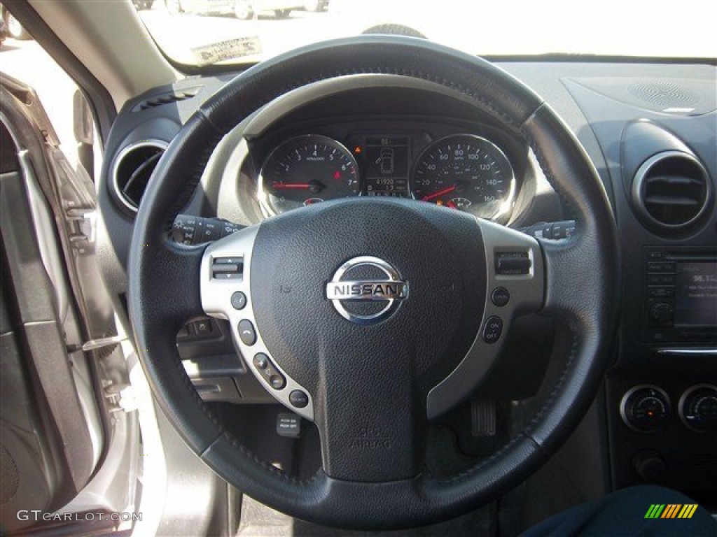 2011 Rogue SL - Silver Ice Metallic / Black photo #22