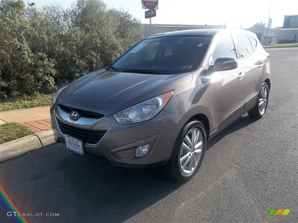 2011 Tucson Limited - Chai Bronze / Black/Saddle photo #1