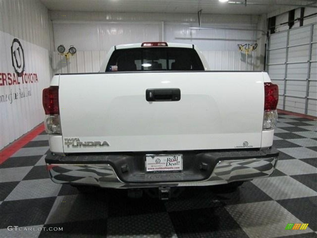 2012 Tundra SR5 Double Cab - Super White / Sand Beige photo #6