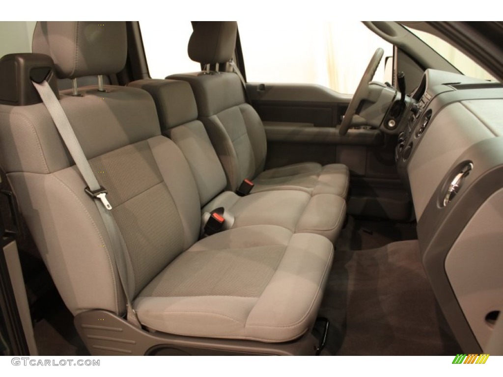 2004 F150 XLT SuperCab - Aspen Green Metallic / Dark Flint photo #9