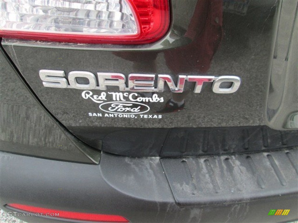 2011 Sorento EX V6 - Tuscan Olive / Black photo #2