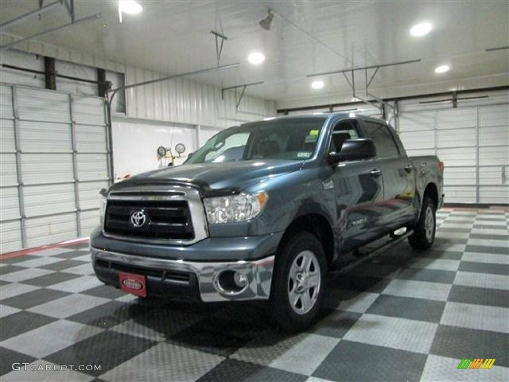 2010 Tundra CrewMax - Slate Gray Metallic / Graphite Gray photo #3