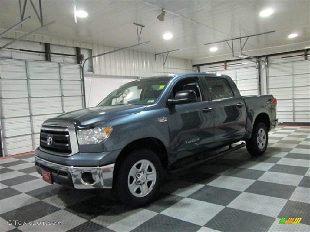 2010 Tundra CrewMax - Slate Gray Metallic / Graphite Gray photo #4