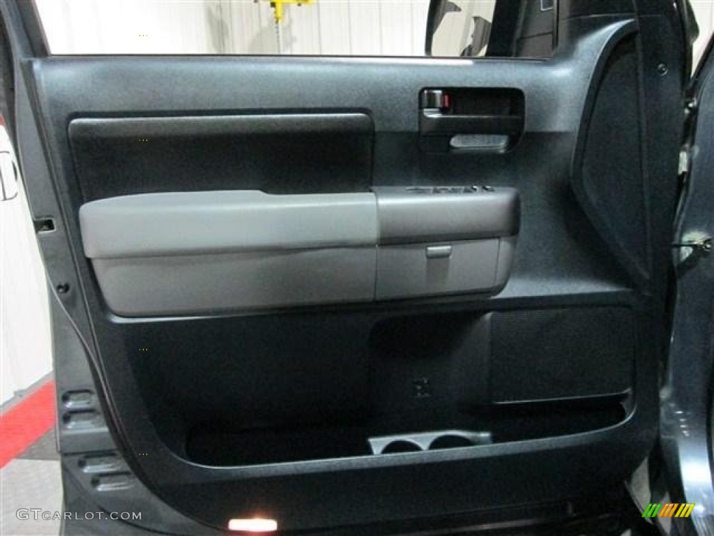 2010 Tundra CrewMax - Slate Gray Metallic / Graphite Gray photo #9