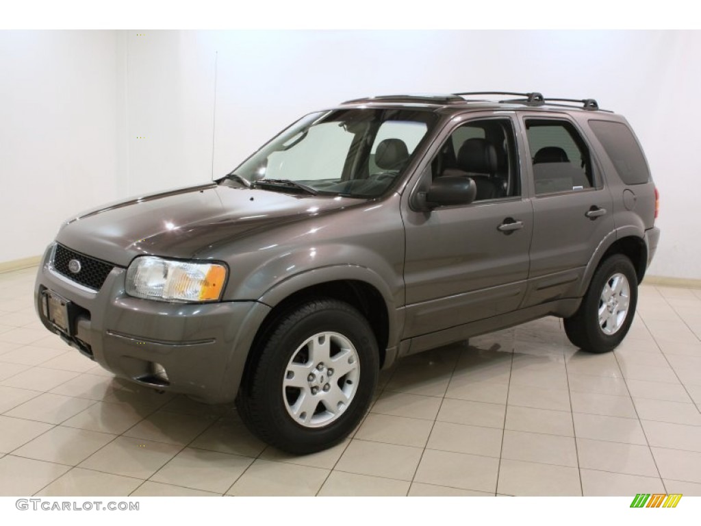 2003 Escape Limited 4WD - Dark Shadow Grey Metallic / Ebony Black photo #3