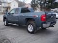 2010 Blue Granite Metallic Chevrolet Silverado 2500HD LTZ Extended Cab 4x4  photo #6