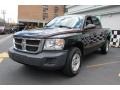 2008 Brilliant Black Dodge Dakota SXT Crew Cab 4x4  photo #1