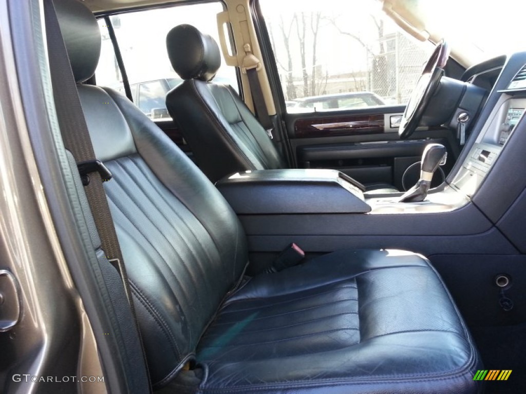 2003 Navigator Luxury 4x4 - Mineral Grey Metallic / Black photo #14