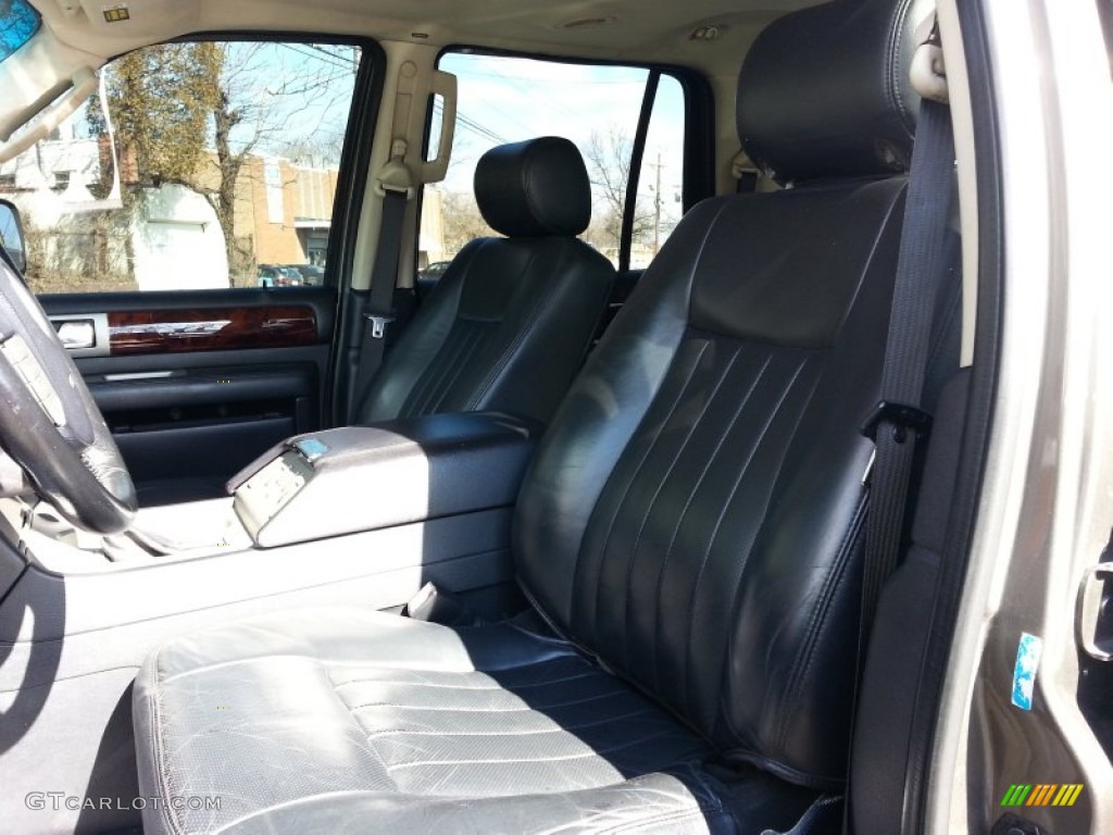 2003 Navigator Luxury 4x4 - Mineral Grey Metallic / Black photo #16