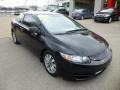 Crystal Black Pearl - Civic EX-L Coupe Photo No. 7