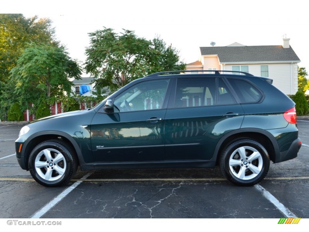 Deep Green Metallic 2008 BMW X5 3.0si Exterior Photo #78853018