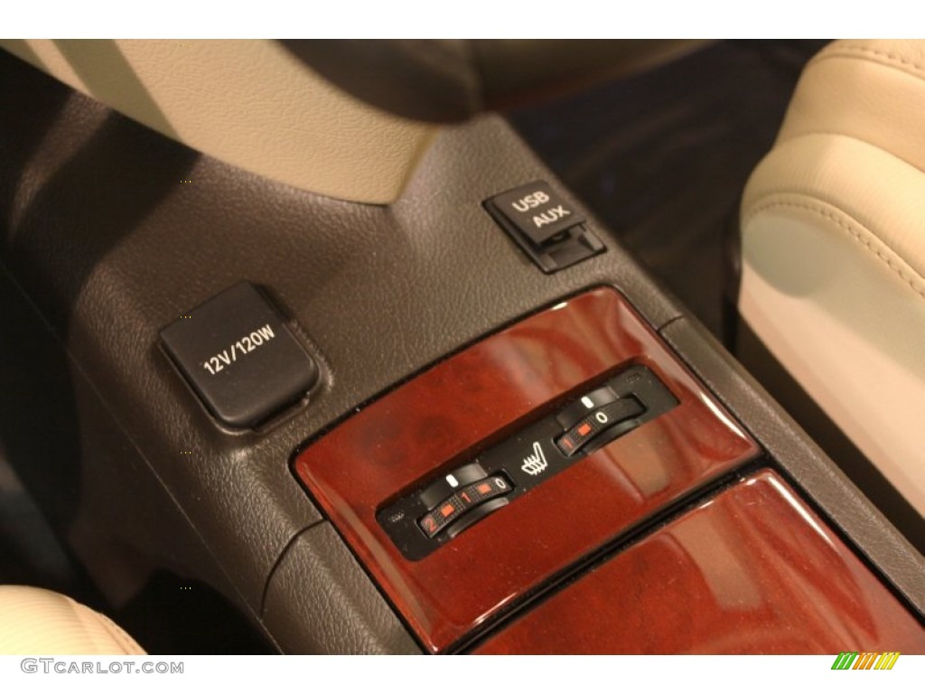 2011 HS 250h Hybrid Premium - Matador Red Mica / Parchment/Brown Walnut photo #21