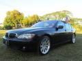 2006 Jet Black BMW 7 Series 750i Sedan  photo #1