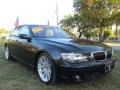 2006 Jet Black BMW 7 Series 750i Sedan  photo #3