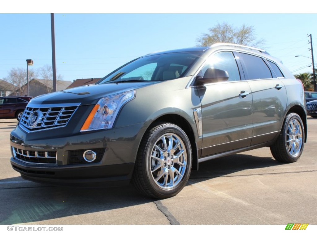 Evolution Green Metallic 2013 Cadillac SRX Performance FWD Exterior Photo #78853620