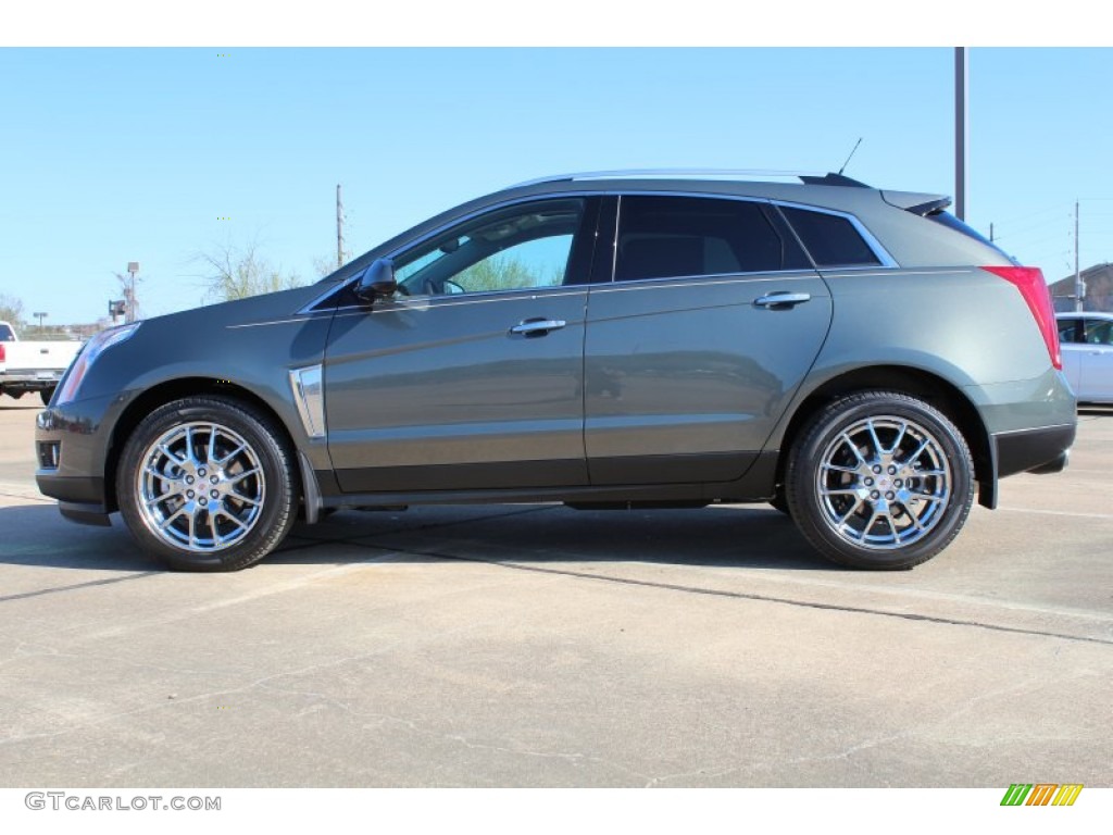 Evolution Green Metallic 2013 Cadillac SRX Performance FWD Exterior Photo #78853688