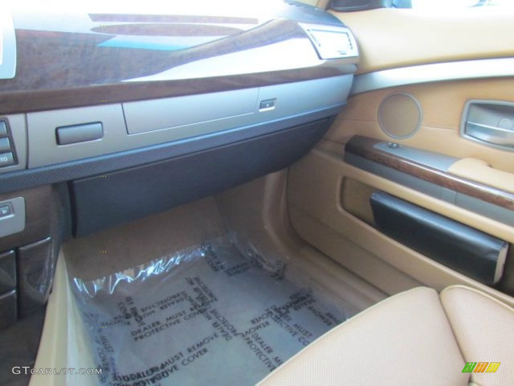 2006 7 Series 750i Sedan - Jet Black / Dark Beige/Beige III photo #34