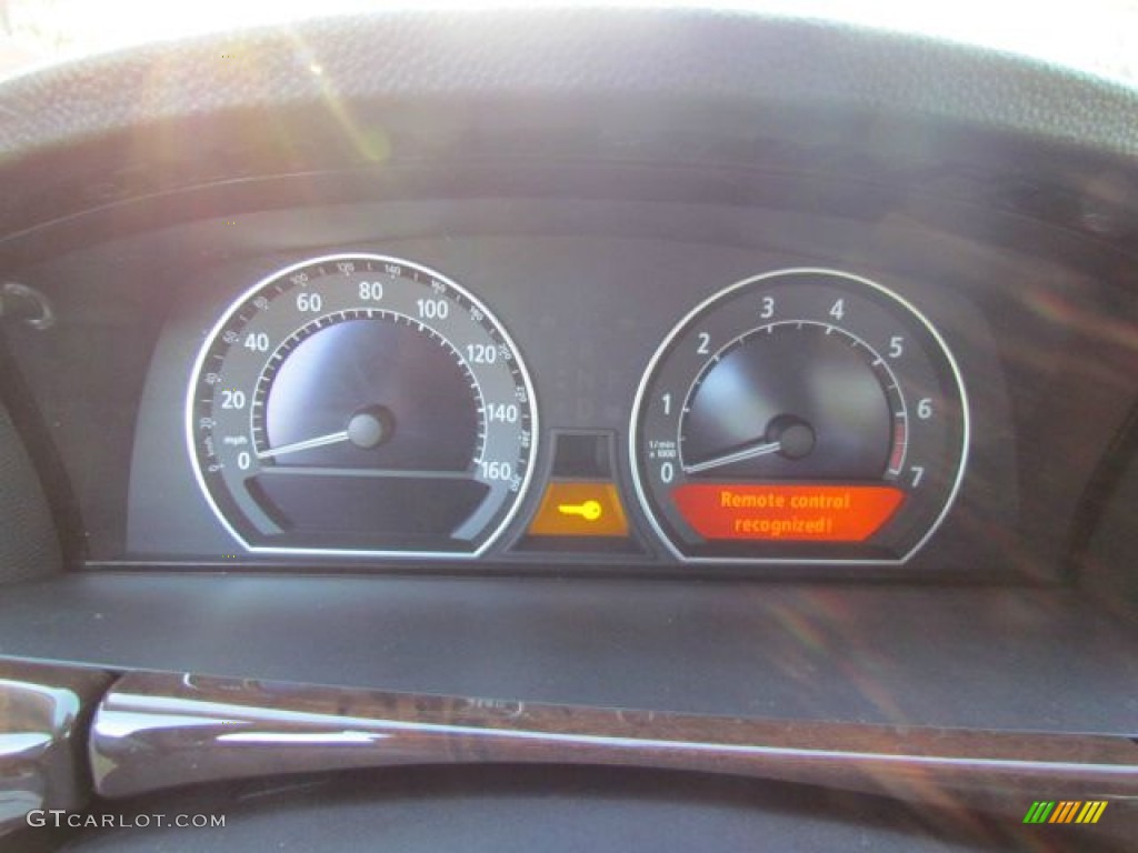 2006 7 Series 750i Sedan - Jet Black / Dark Beige/Beige III photo #38