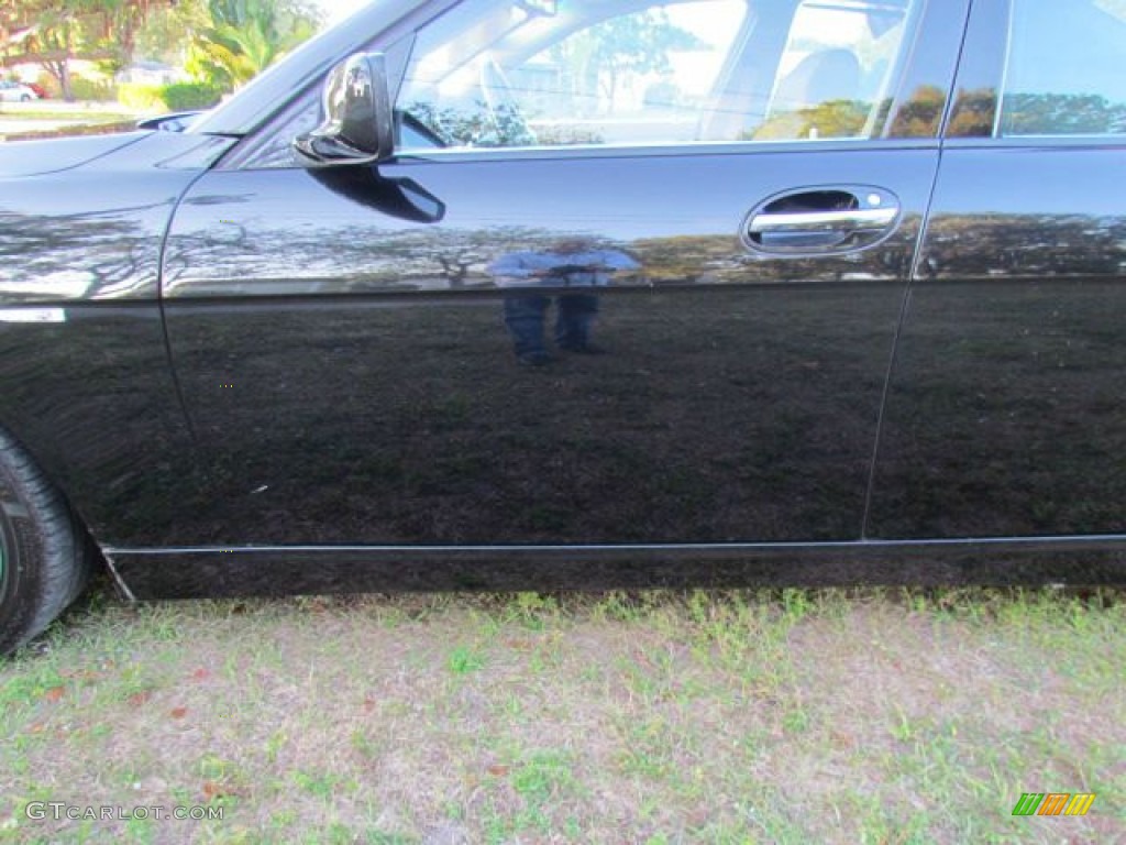 2006 7 Series 750i Sedan - Jet Black / Dark Beige/Beige III photo #49