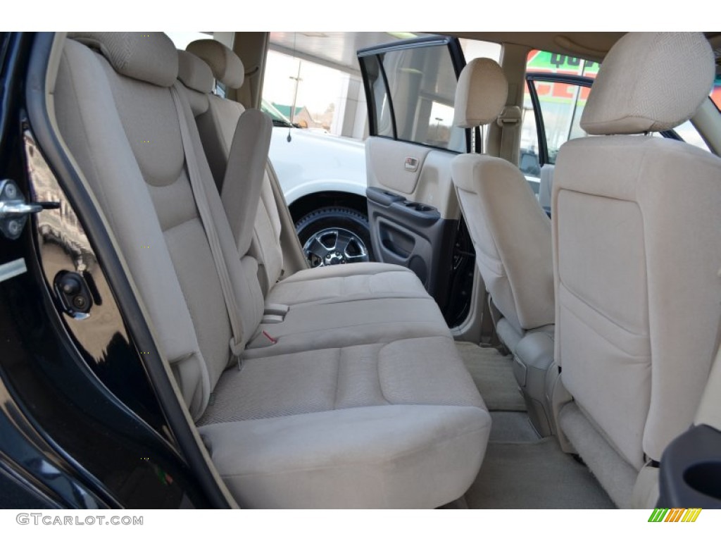 2003 Toyota Highlander V6 Rear Seat Photo #78854350