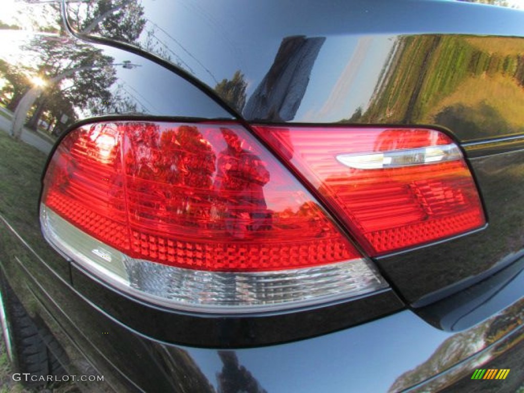 2006 7 Series 750i Sedan - Jet Black / Dark Beige/Beige III photo #54