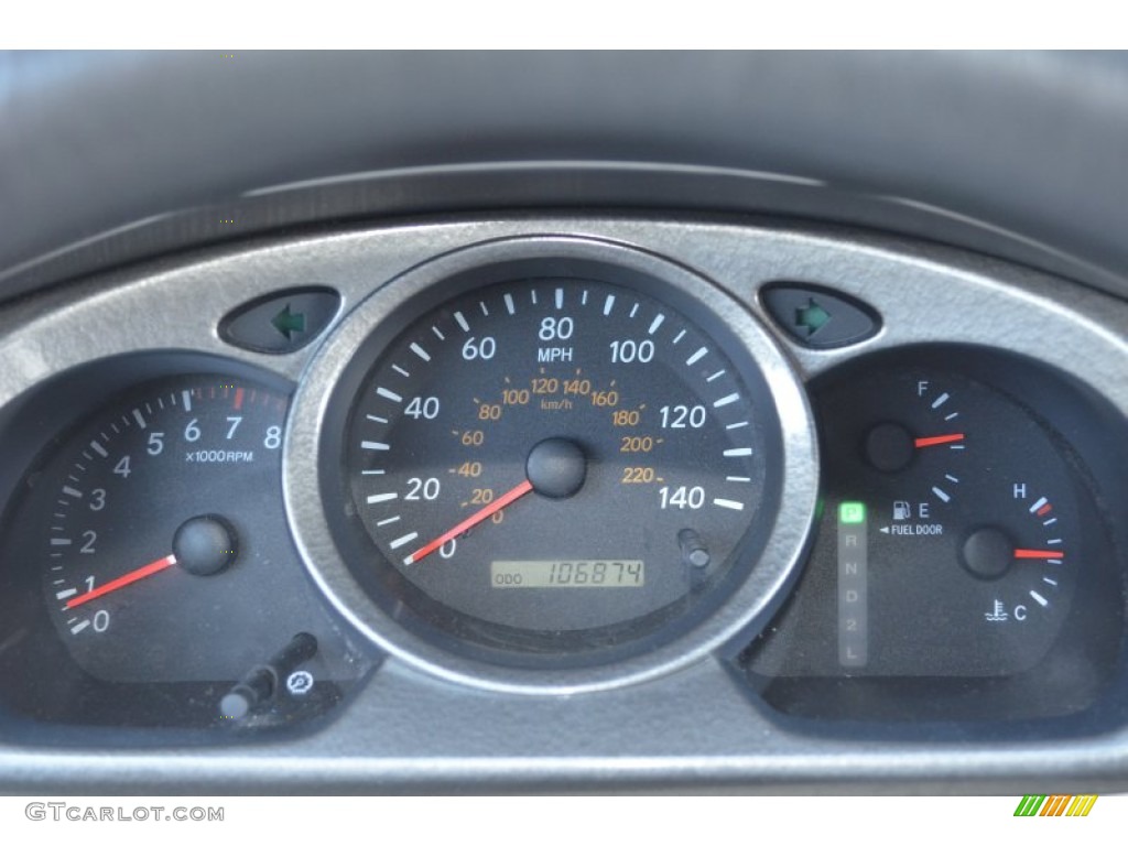 2003 Toyota Highlander V6 Gauges Photos