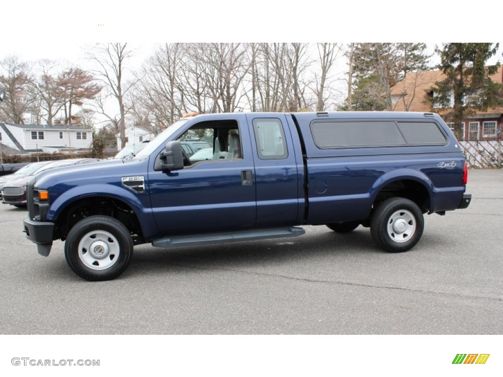 Dark Blue Pearl Metallic 2010 Ford F250 Super Duty XL SuperCab 4x4 Exterior Photo #78855298