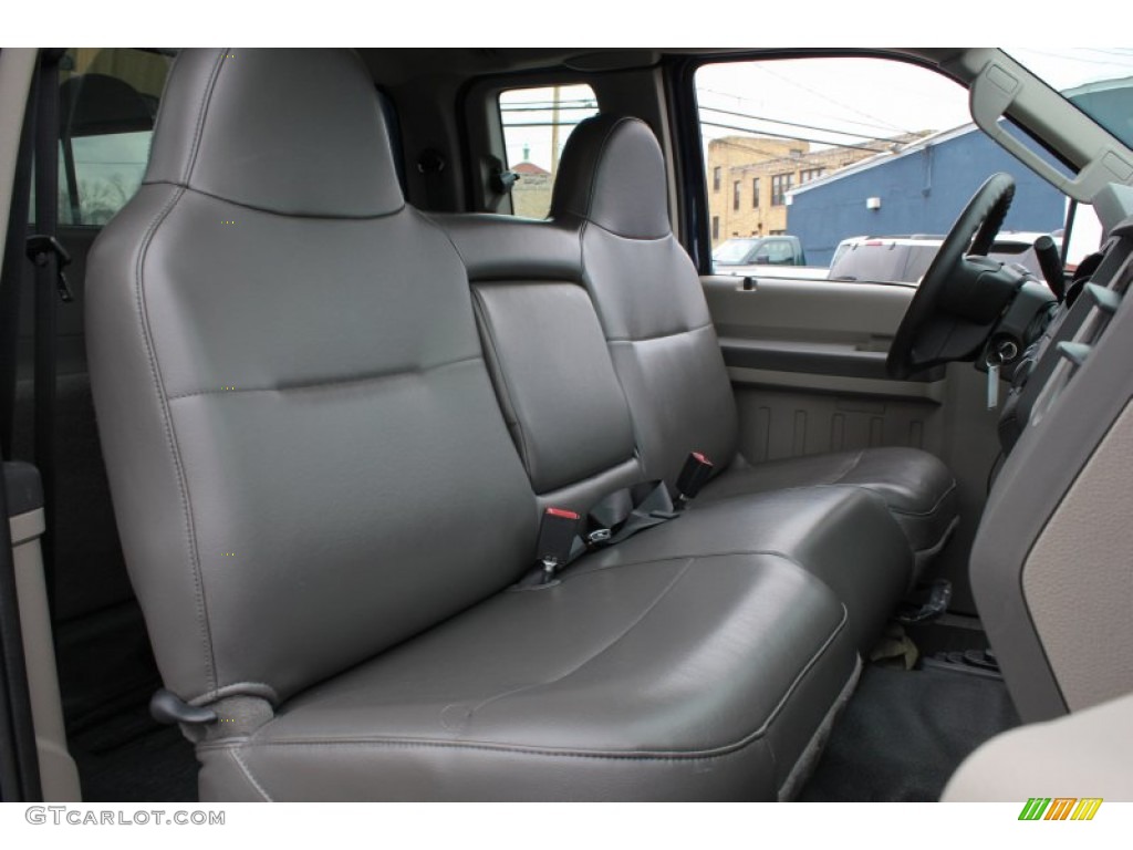 Medium Stone Interior 2010 Ford F250 Super Duty XL SuperCab 4x4 Photo #78855442