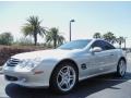 Brilliant Silver Metallic 2003 Mercedes-Benz SL 500 Roadster Exterior