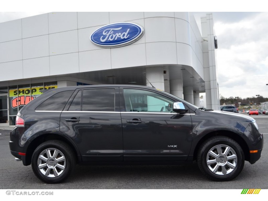 2007 MKX AWD - Alloy Grey Metallic / Charcoal Black photo #2