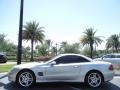 Brilliant Silver Metallic 2003 Mercedes-Benz SL 500 Roadster Exterior