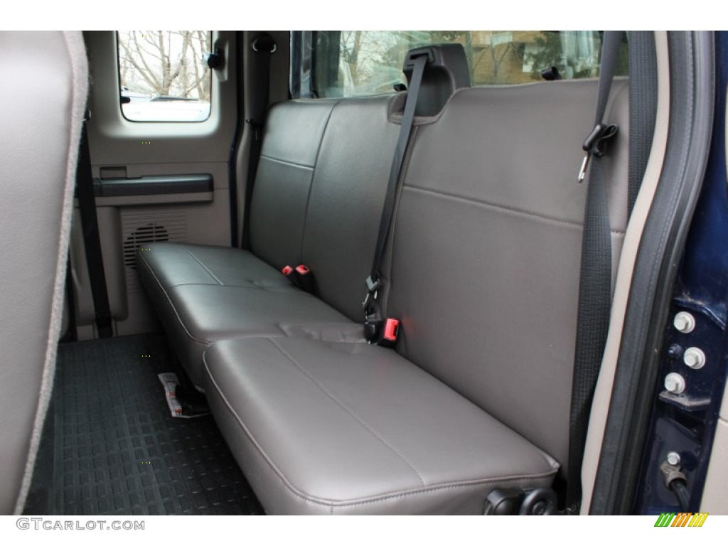 2010 Ford F250 Super Duty XL SuperCab 4x4 Rear Seat Photo #78855574