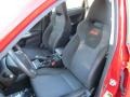 Carbon Black Front Seat Photo for 2009 Subaru Impreza #78855577