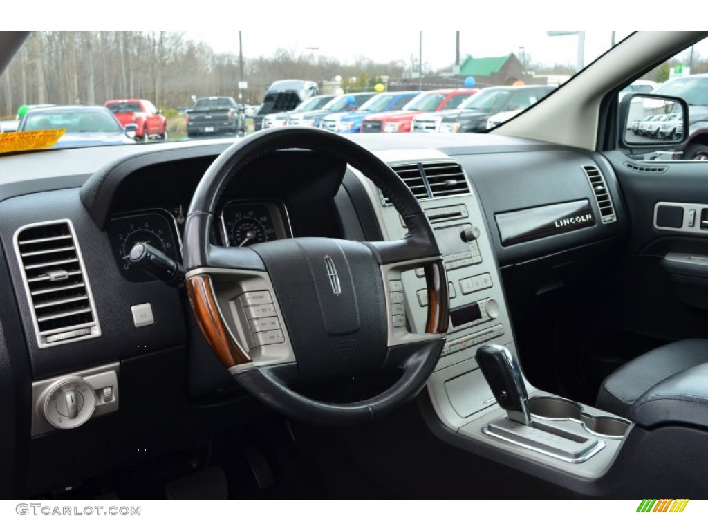 2007 MKX AWD - Alloy Grey Metallic / Charcoal Black photo #11