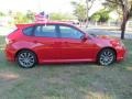 Lightning Red 2009 Subaru Impreza WRX Wagon Exterior