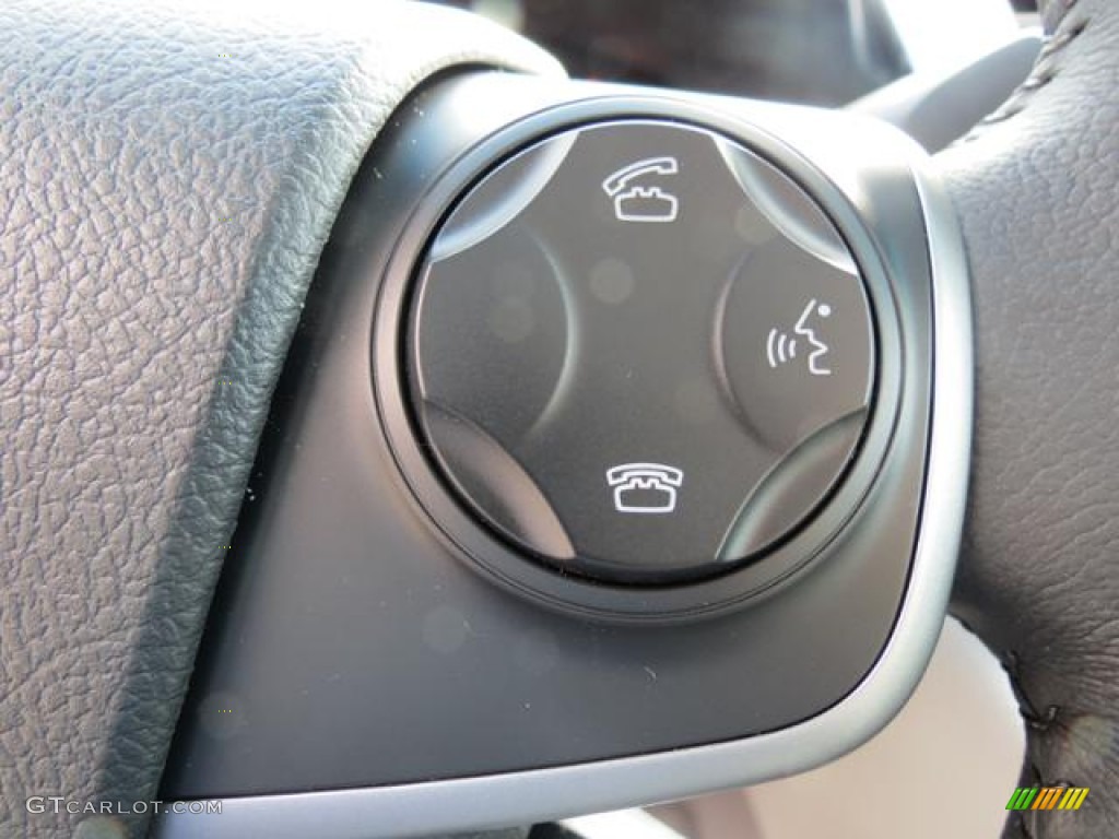 2013 Camry Hybrid XLE - Attitude Black Metallic / Light Gray photo #16