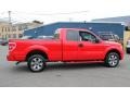 2011 Race Red Ford F150 STX SuperCab  photo #7