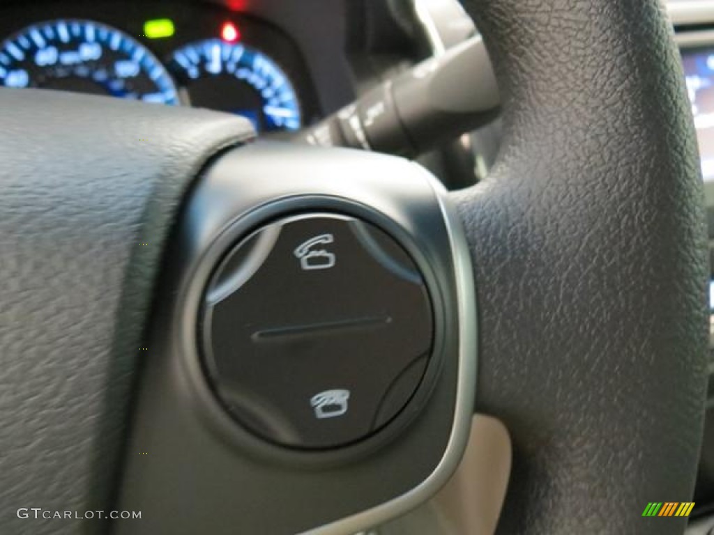 2013 Camry Hybrid LE - Cosmic Gray Metallic / Light Gray photo #15