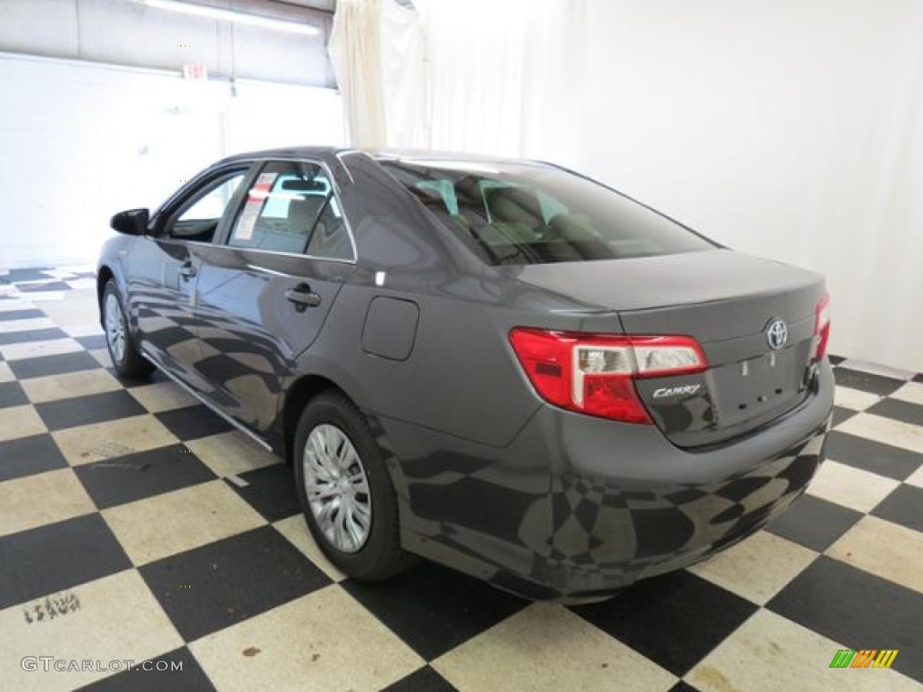 2013 Camry Hybrid LE - Cosmic Gray Metallic / Light Gray photo #19