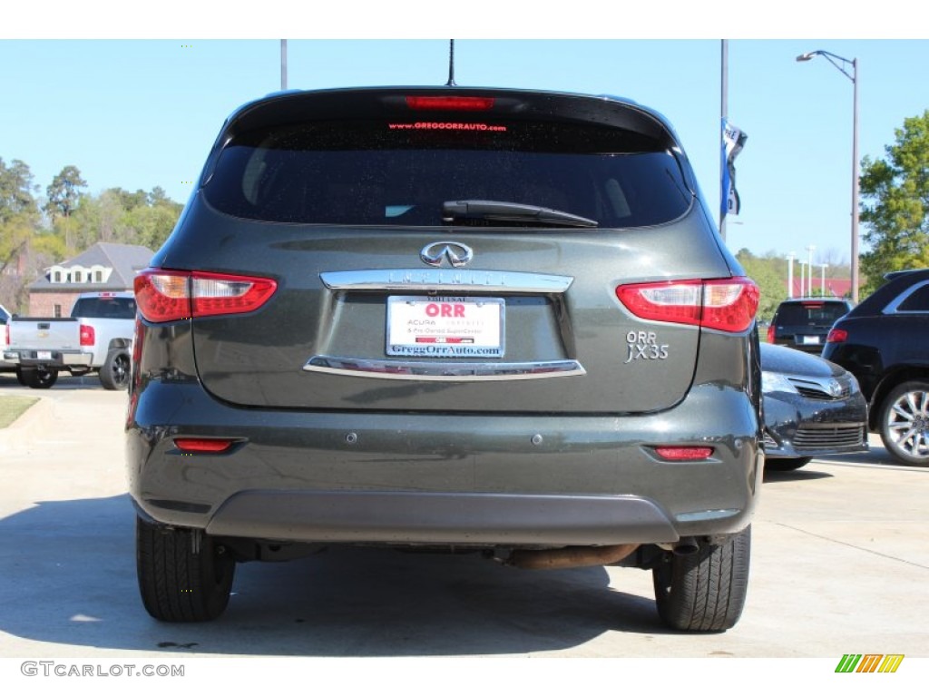 2013 JX 35 AWD - Emerald Graphite / Java photo #8