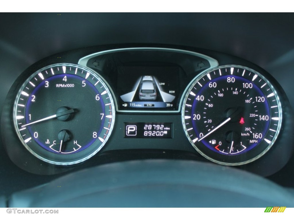 2013 JX 35 AWD - Emerald Graphite / Java photo #13