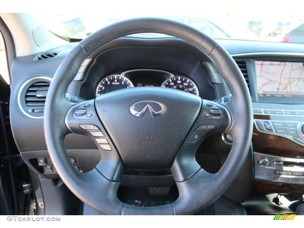 2013 JX 35 AWD - Emerald Graphite / Java photo #14