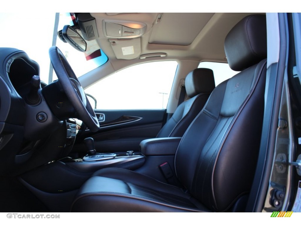 2013 JX 35 AWD - Emerald Graphite / Java photo #16